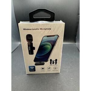 NWT Wireless Lavalier Microphone for Type C iPhone